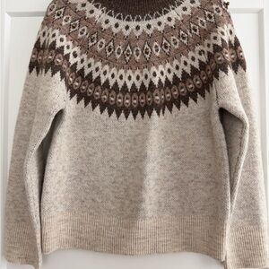 Joie Brown Knit Sweater